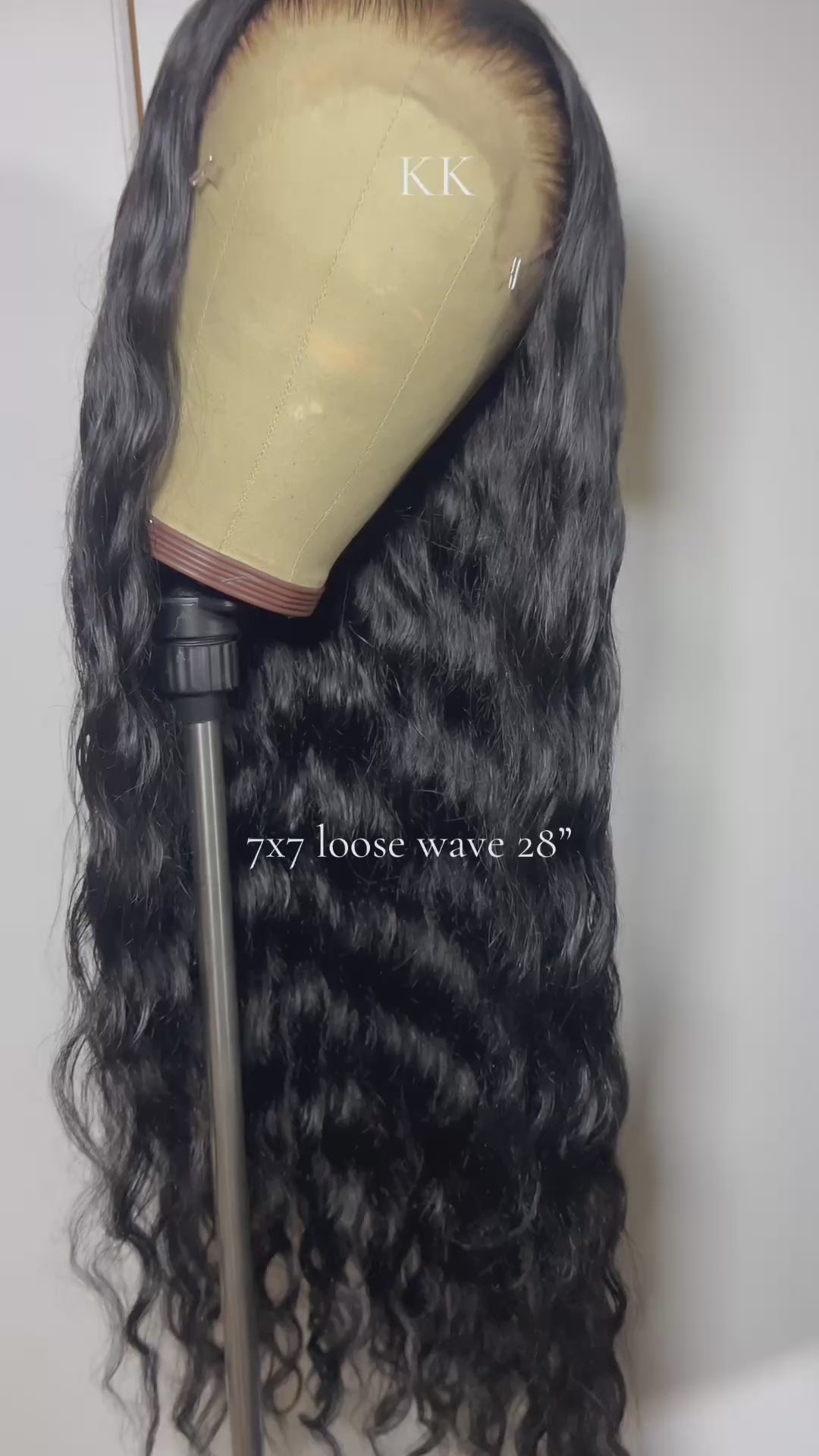 7x7 HD Closure Loose Wave Wig