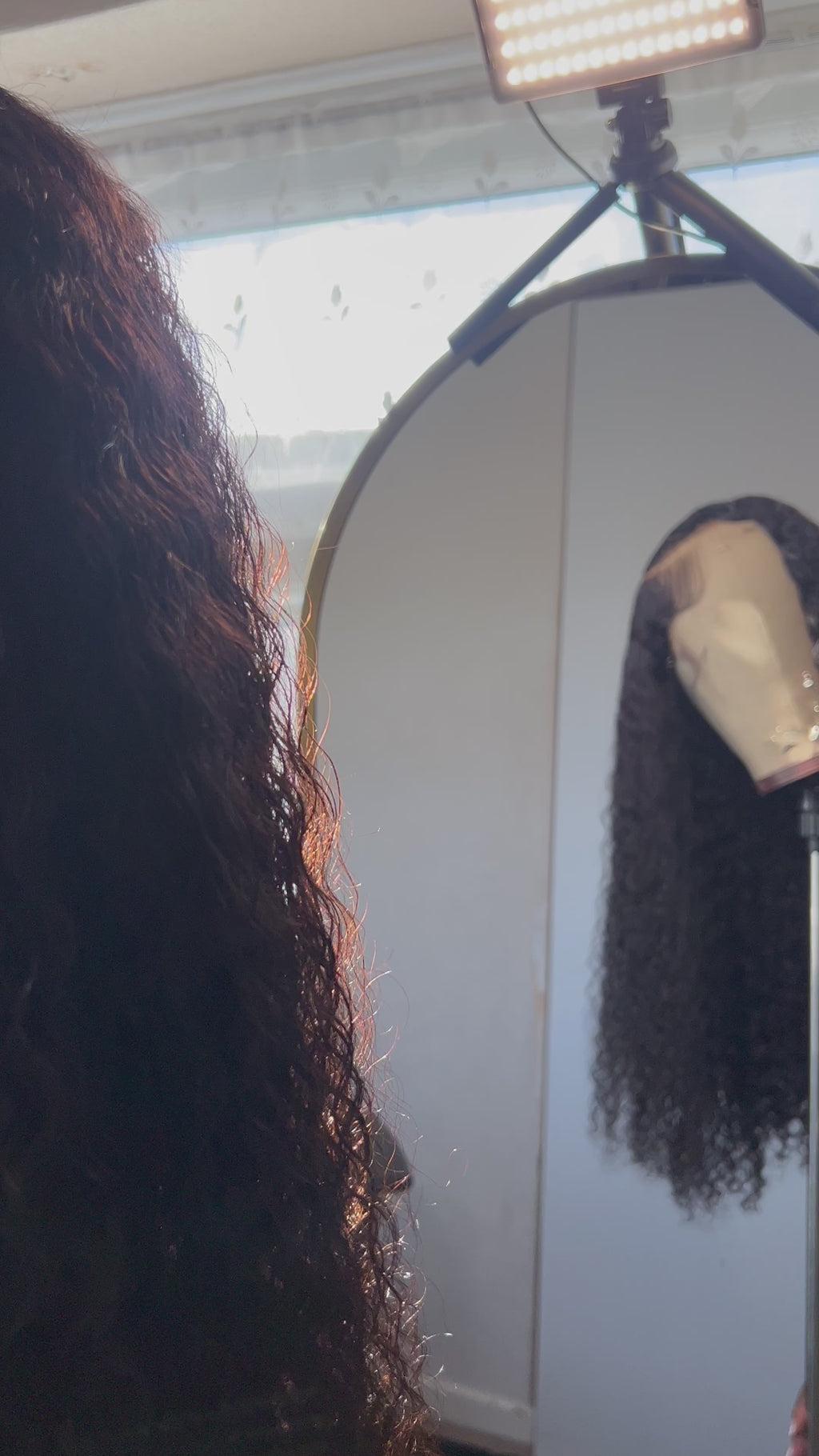 7x7 HD Closure Burmese Curl Wig