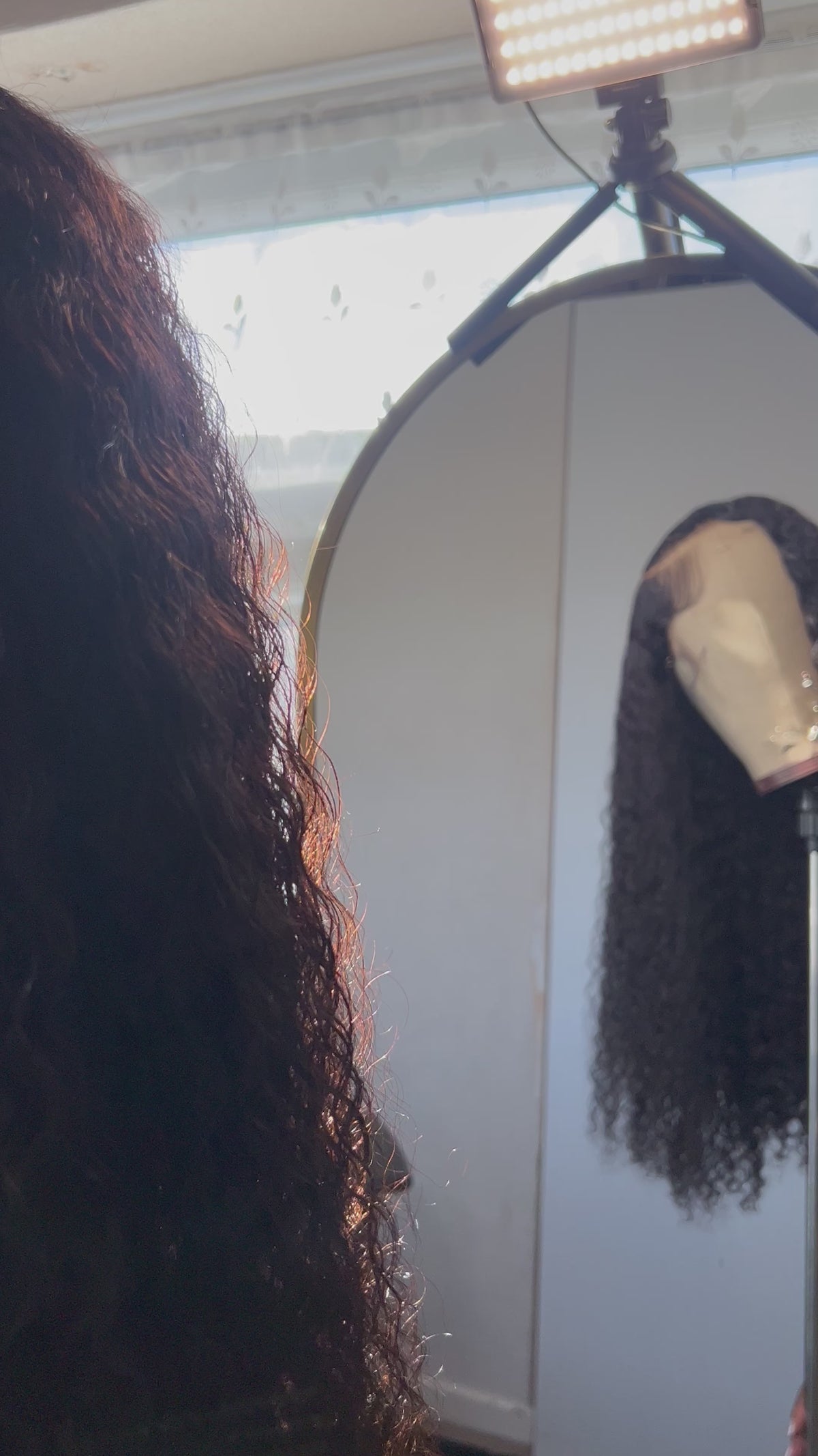 7x7 HD Closure Burmese Curl Wig