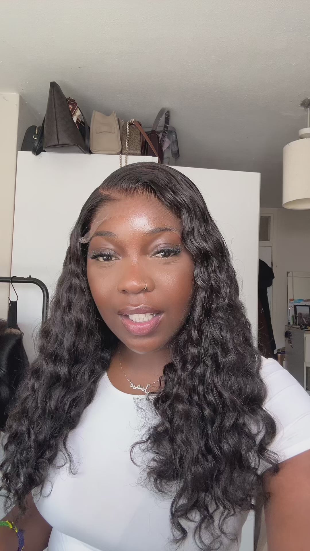 7x7 HD Closure Deep Wave Wig
